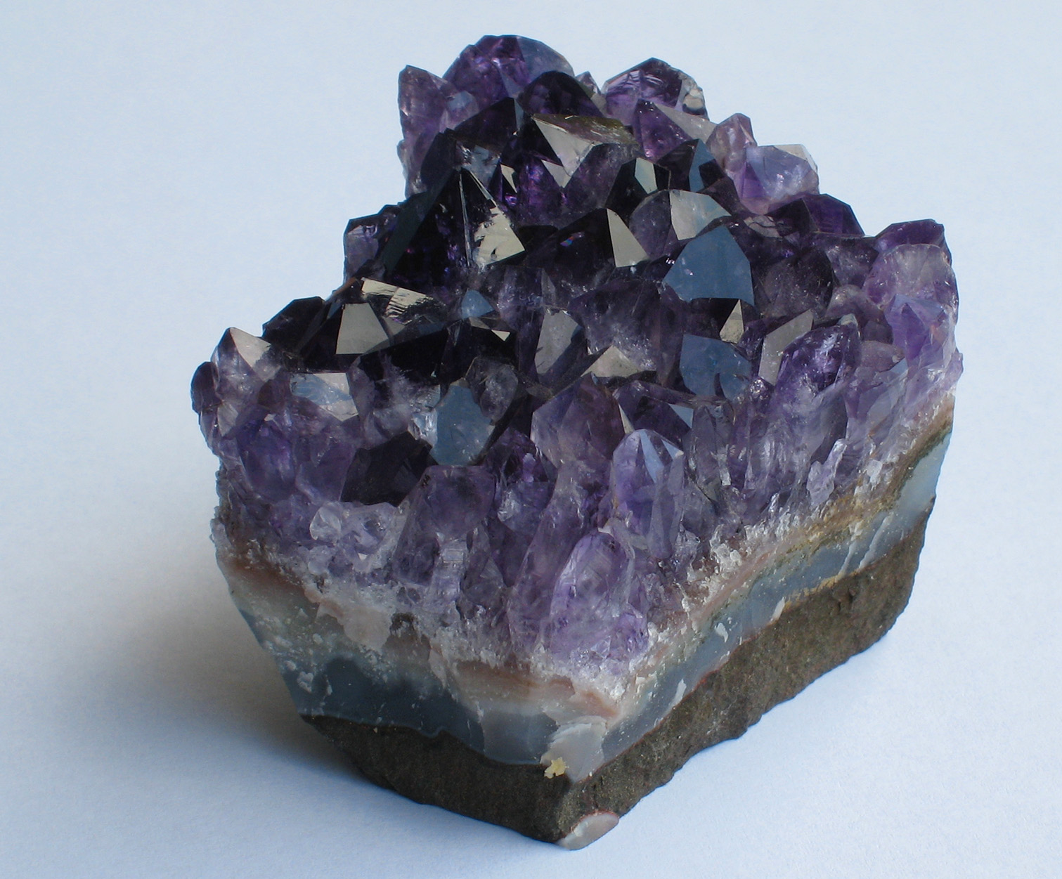 Amethyst crystals, like those dug at Deer Hill, Maine