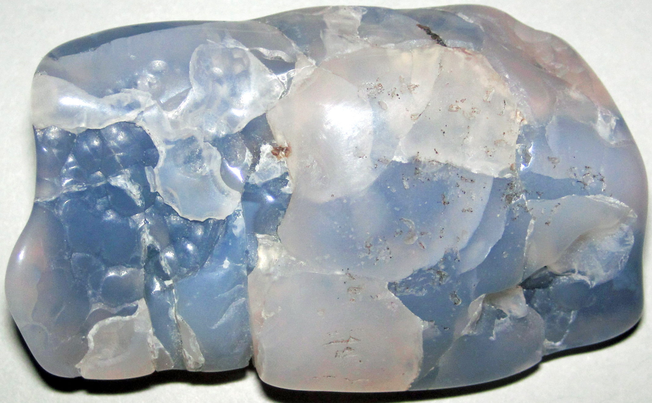 Agate, like Nebraska's prairie and blue agate