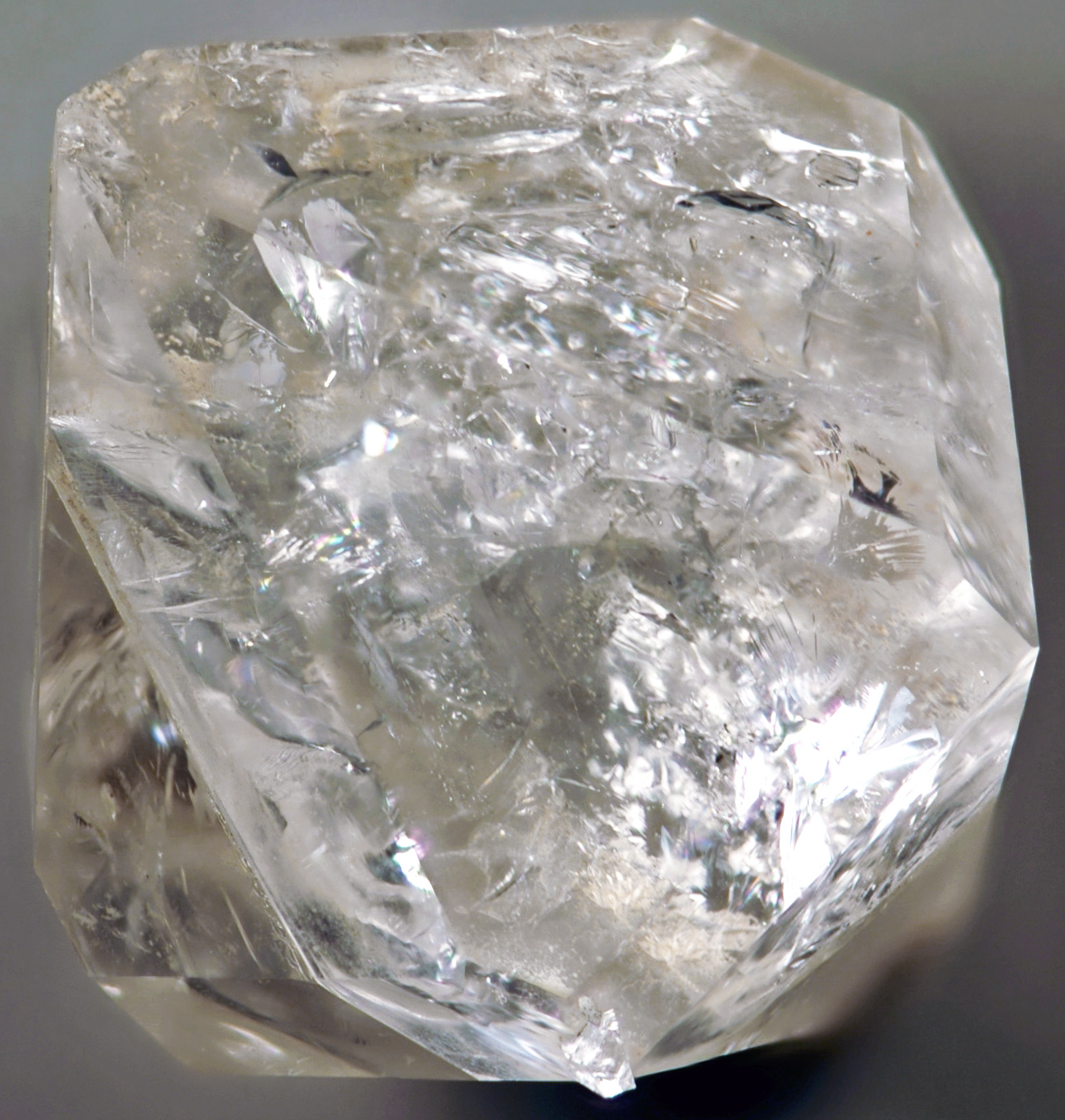 Doubly-terminated quartz, like a Herkimer diamond