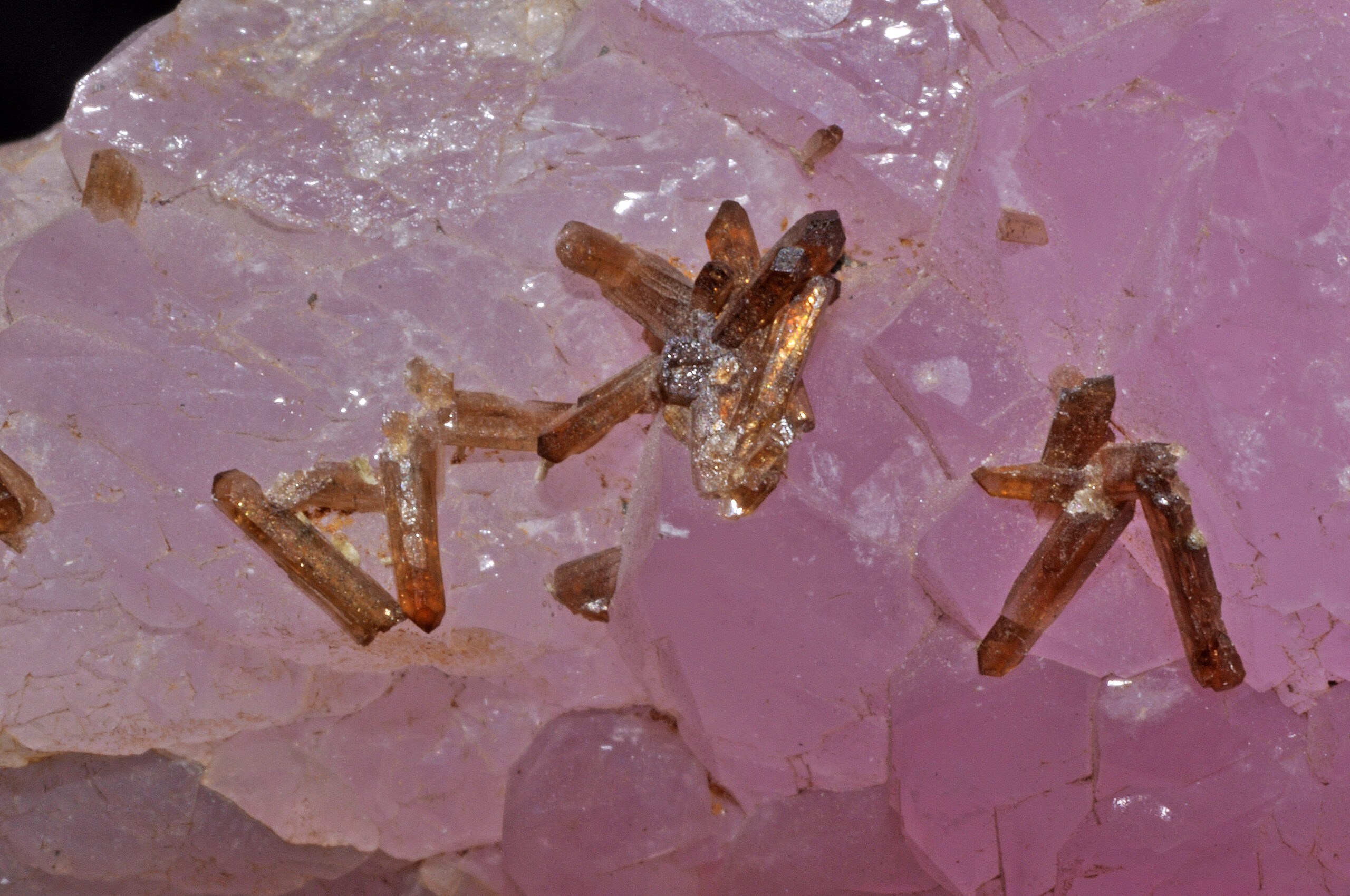 Rose quartz, the South Dakota state mineral