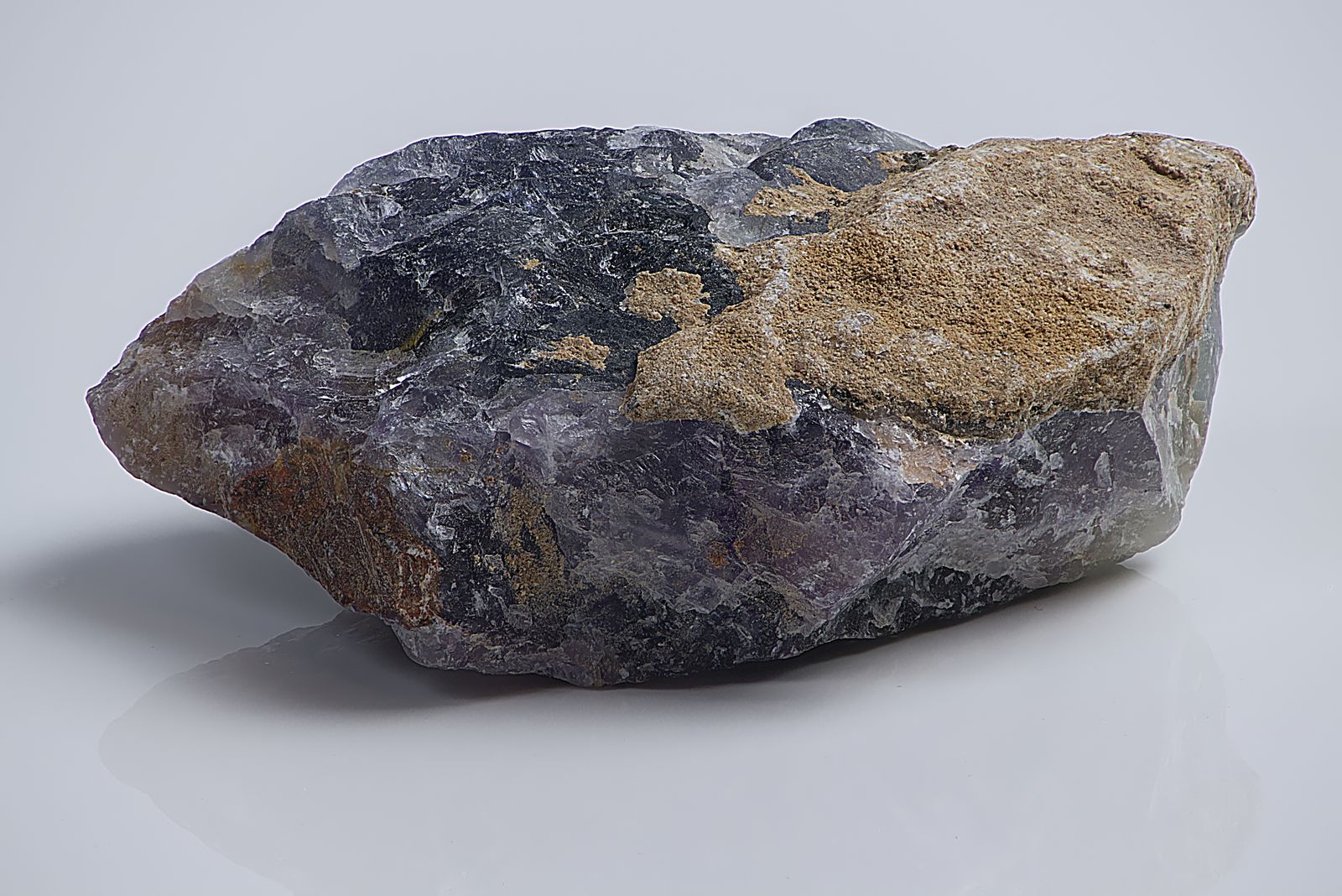 Raw amethyst crystal specimen, evoking Deer Hill amethyst